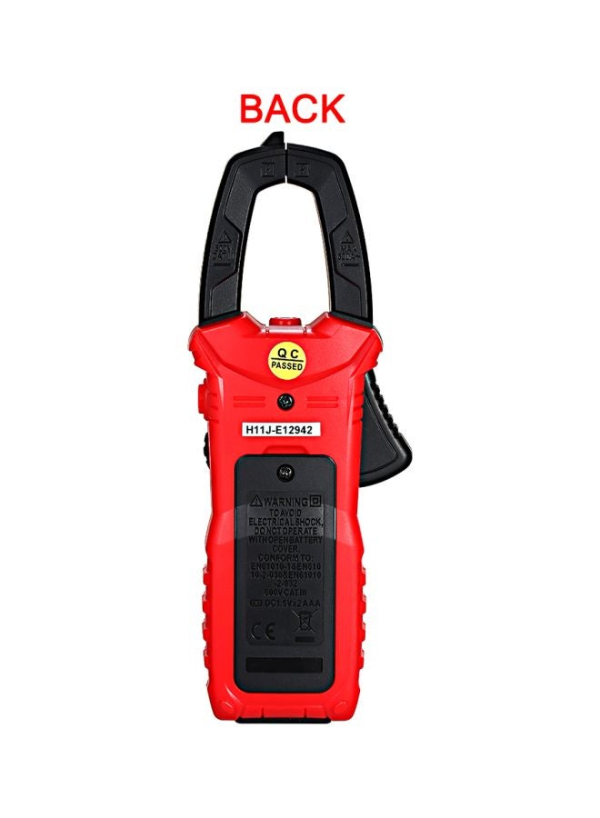 HABOTEST Digital Clamp Meter Black/Red  - Image 2