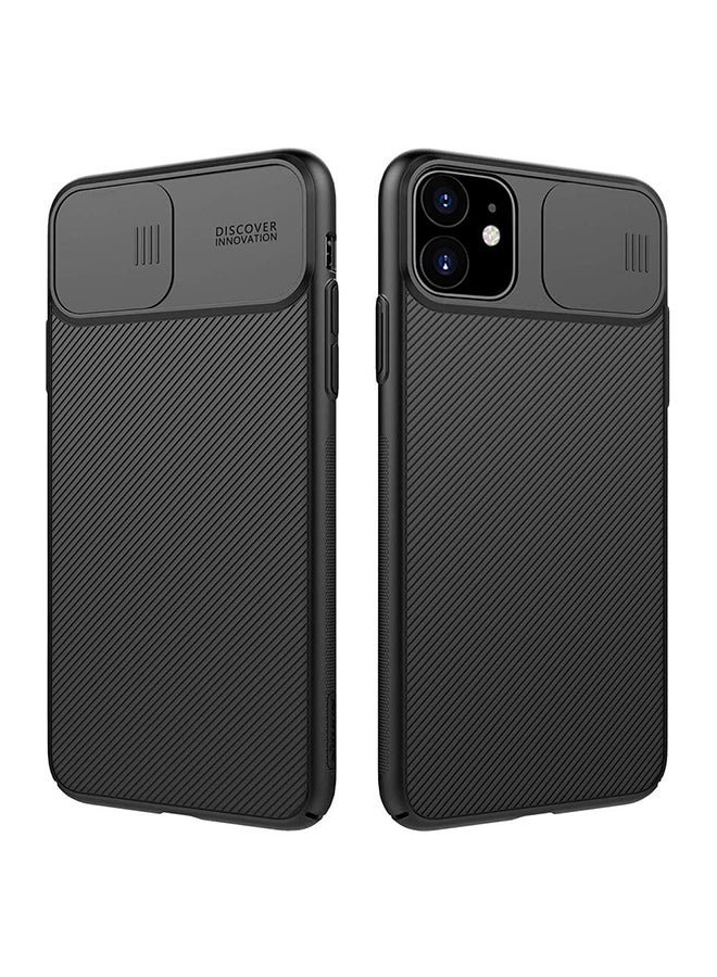 Nillkin Protective Case Cover For Apple Iphone 11 With Camera Slide Black Black
