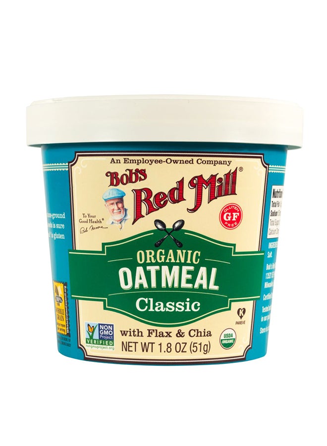 Bob's Red Mill Oatmeal Cup Classic 51grams