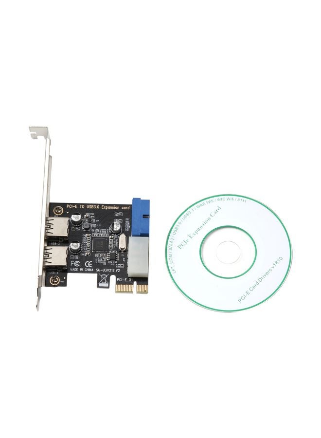 docooler PCI-E To USB 3.0 Expansion Card Black/Blue/Silver  - Image 5