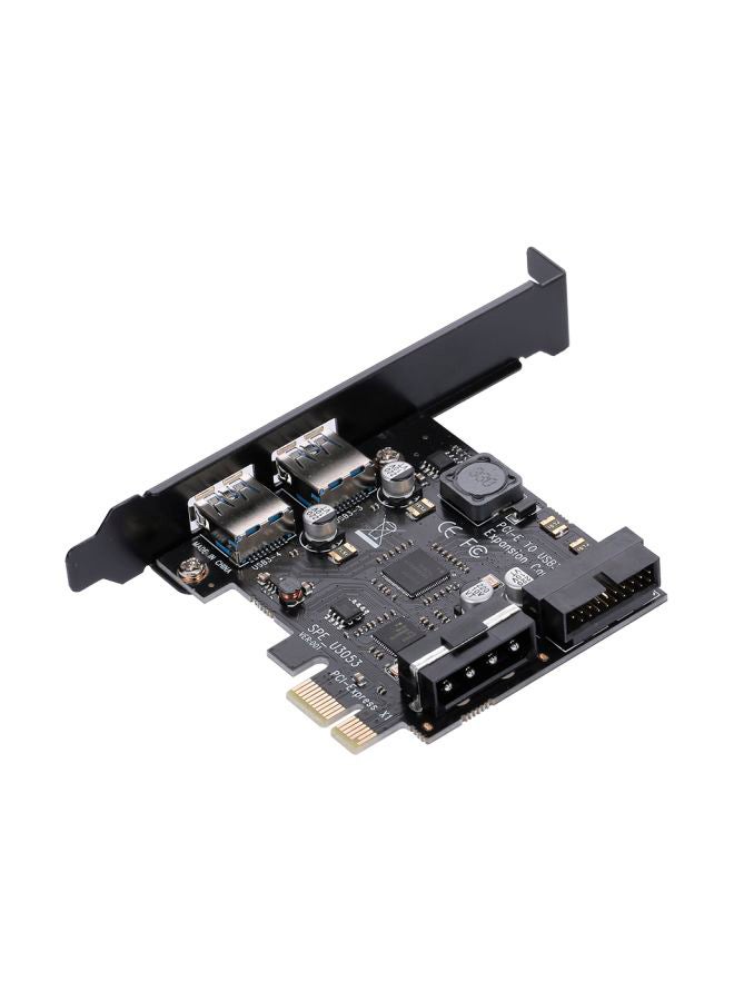 STW 2-Port PCI Express Card Black  - Image 1
