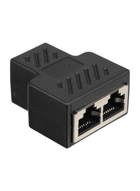 LAN Ethernet Cables Socket Black/Silver