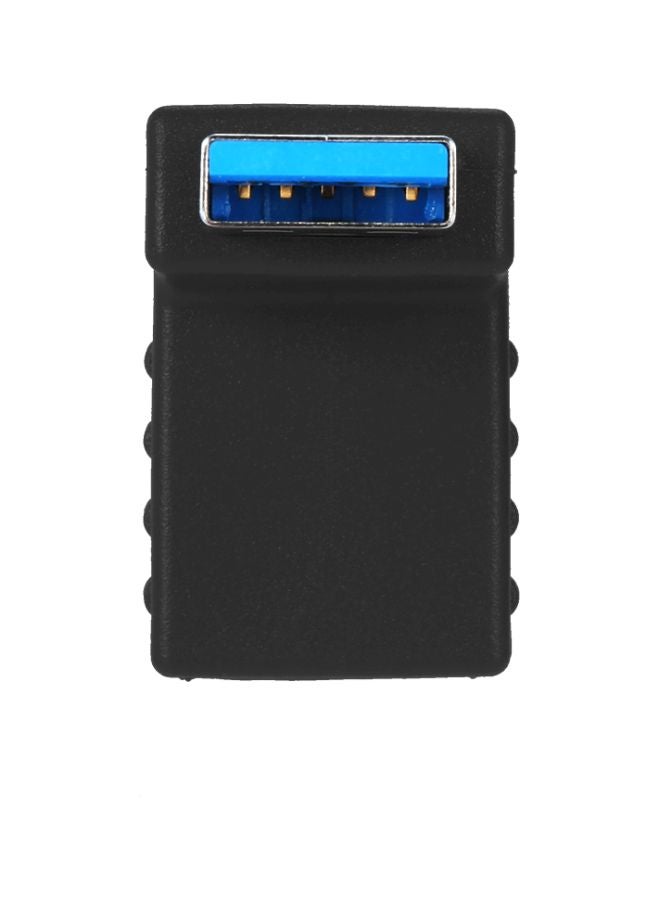 USB 3.0 Male To Female Adapter Converter Black/Silver  - Image 2
