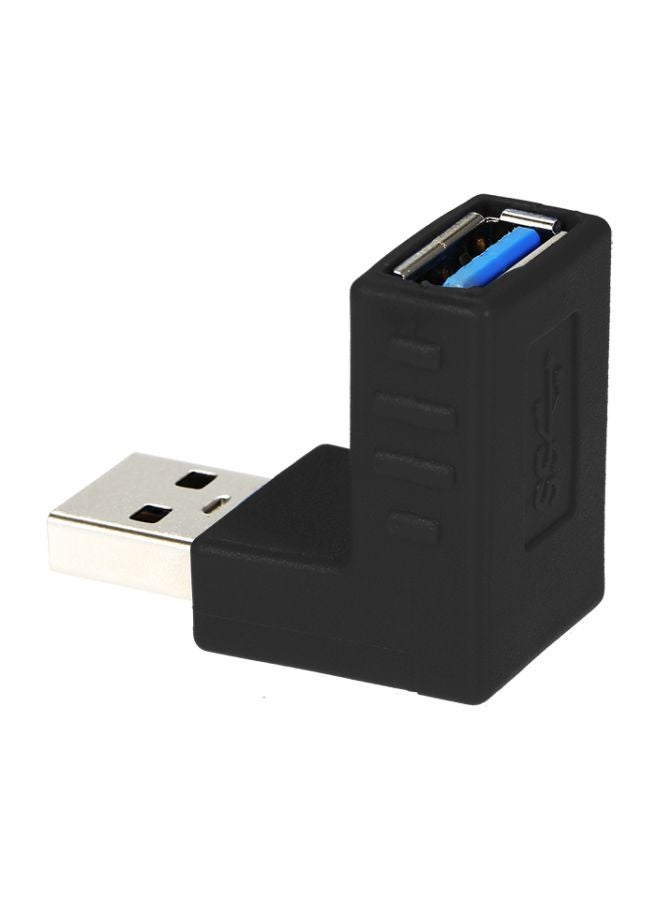 USB 3.0 Male To Female Adapter Converter Black/Silver  - Image 3