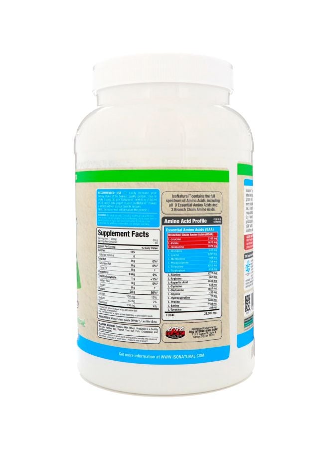 AllMax Nutrition - IsoNatural Whey Protein Isolate - Unflavored - Image 1