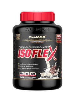 AllMax Nutrition Isoflex Whey Protein Isolate - Cookies And Cream  - Image 1