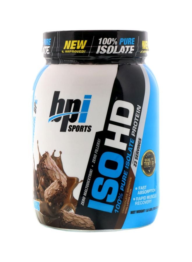 بي بي آي سبورتس بروتين مصل اللبن النقي 100% آيزو إتش دي بنكهة براوني الشوكلاتة - Image 1