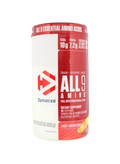 Dymatize All 9 Amino Dietary Supplement - Fruit Fusion Rush 