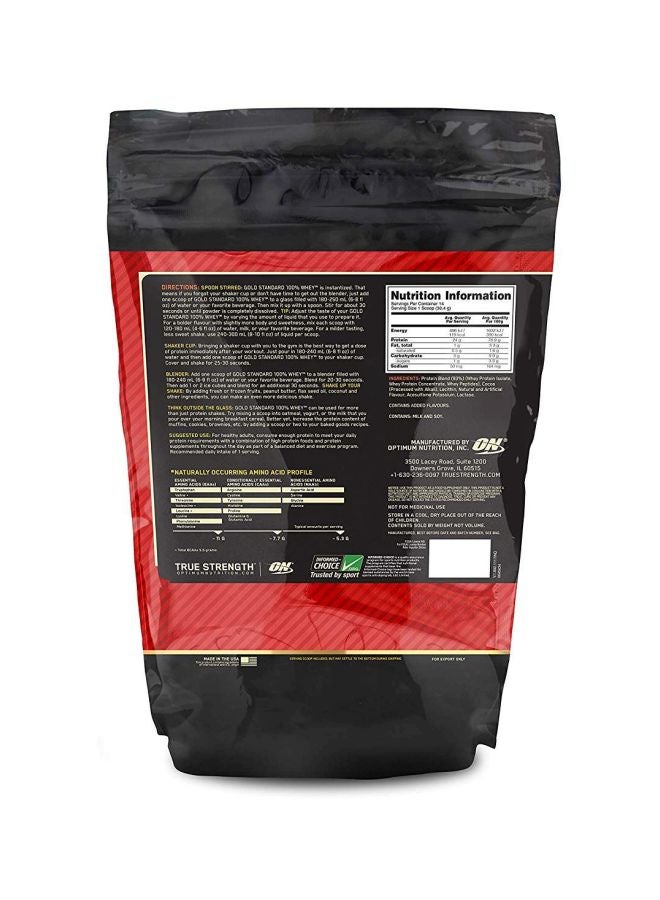 Gold Standard Whey Protein - Double Rich Chocolate - 454 Gram