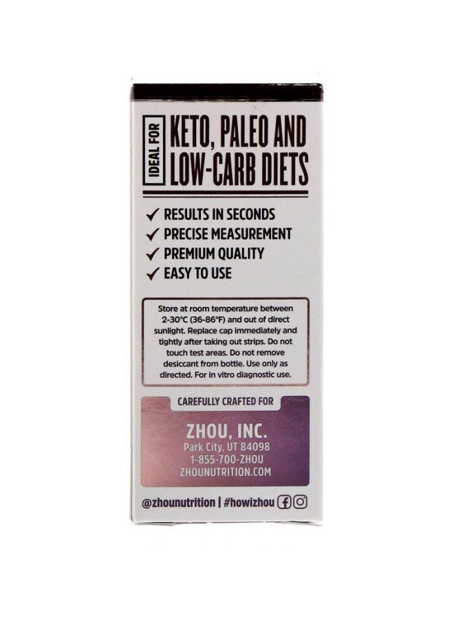 Zhou Nutrition - Keto Test Medicine - 125 Stripes - Image 1