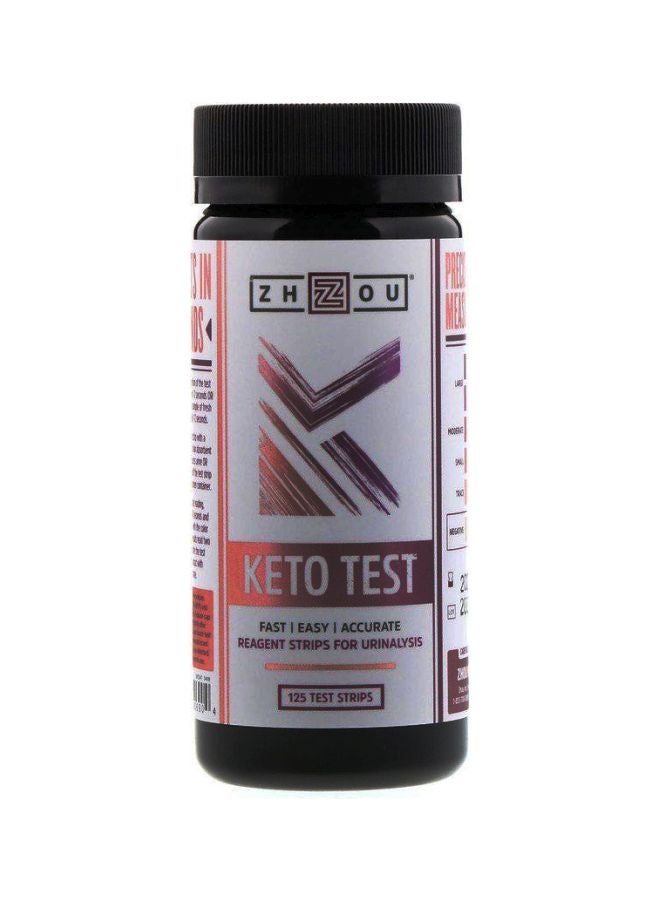 Zhou Nutrition - Keto Test Medicine - 125 Stripes - Image 1