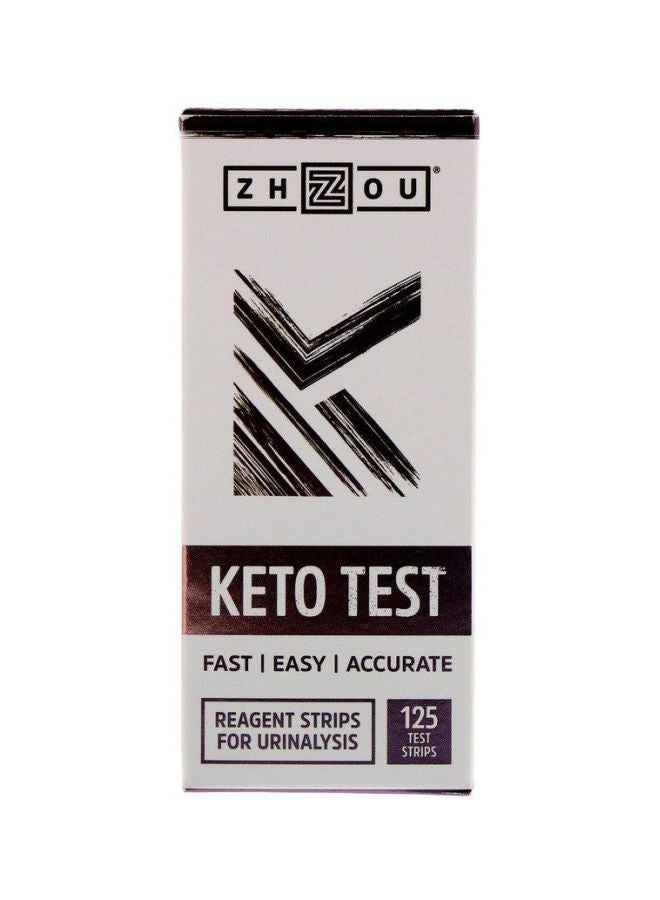 Zhou Nutrition - Keto Test Medicine - 125 Stripes - Image 1