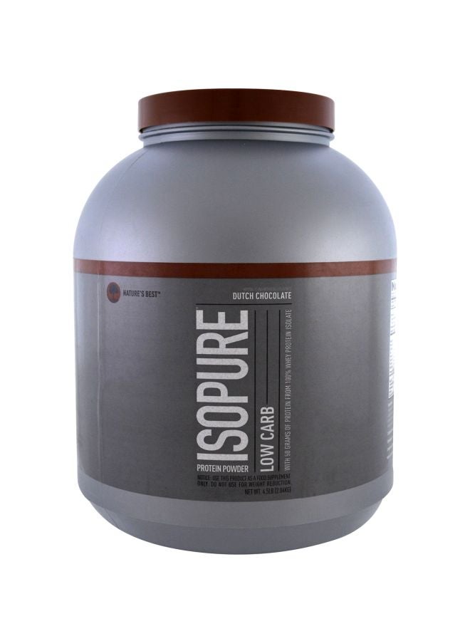 Nature's Best Iso Pure Low Carbohydrate Protein Powder