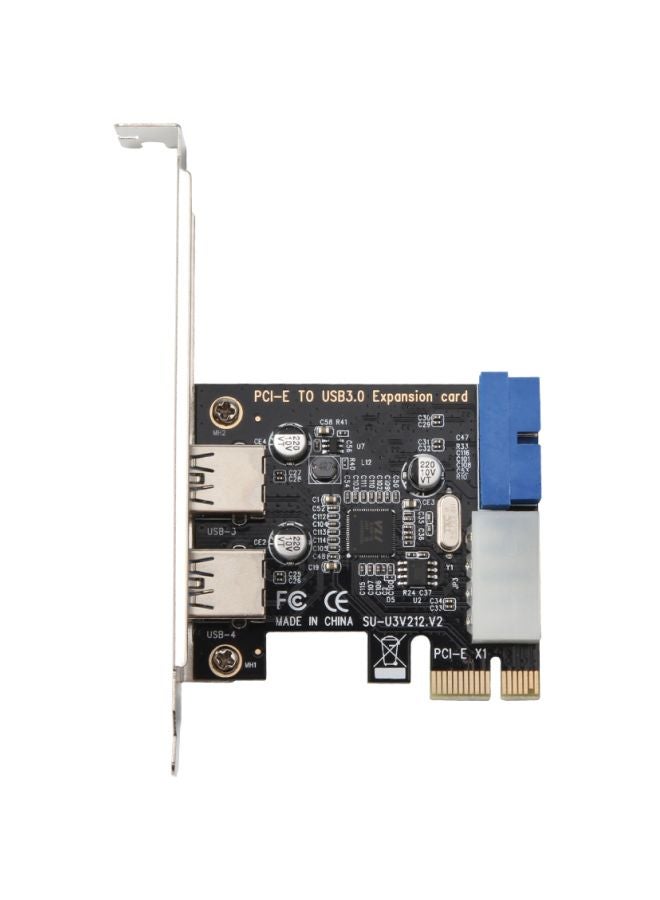 docooler PCI-E To USB 3.0 Expansion Card Black/Blue/Silver  - Image 4