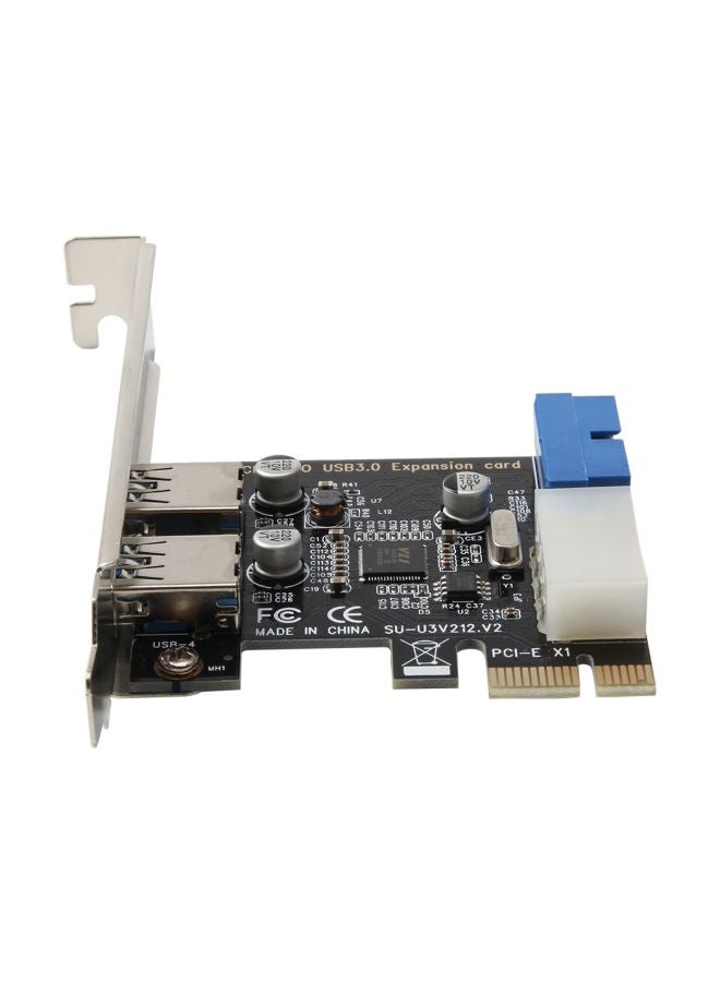 docooler PCI-E To USB 3.0 Expansion Card Black/Blue/Silver  - Image 3