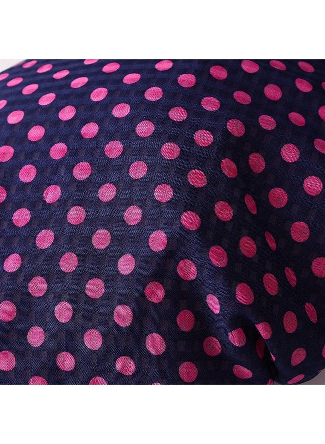 Double Layer Waterproof Shower Cap Blue/Pink - Image 3