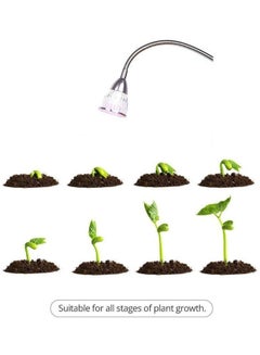 Generic LED Plant Grow Light for Indoor Plant Multicolour 8 x 15centimeter  - Image 2
