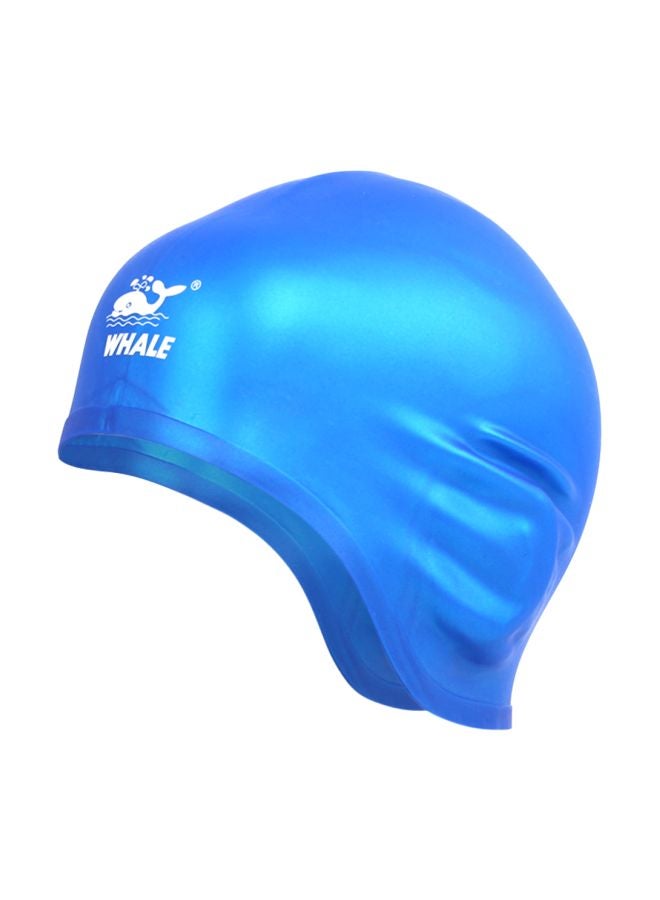 Whale Waterproof Silicone Swimming Cap - Image 1