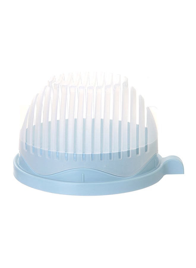 Generic Multifunctional Fast Salad Cutter Bowl Blue 20x11x18centimeter 