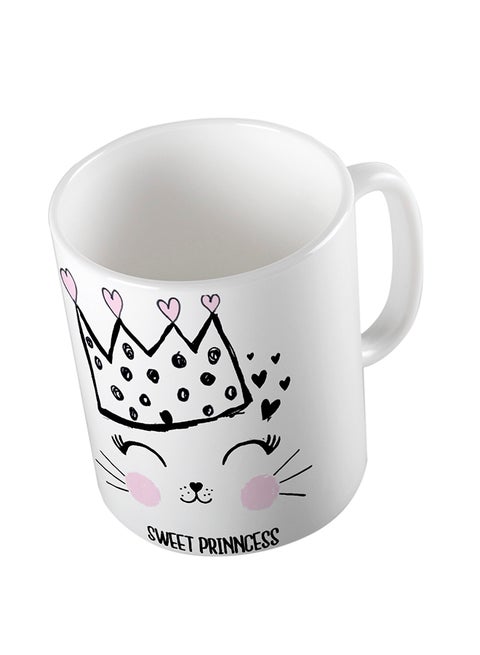 Ceramic Cup For Coffee And Tea White