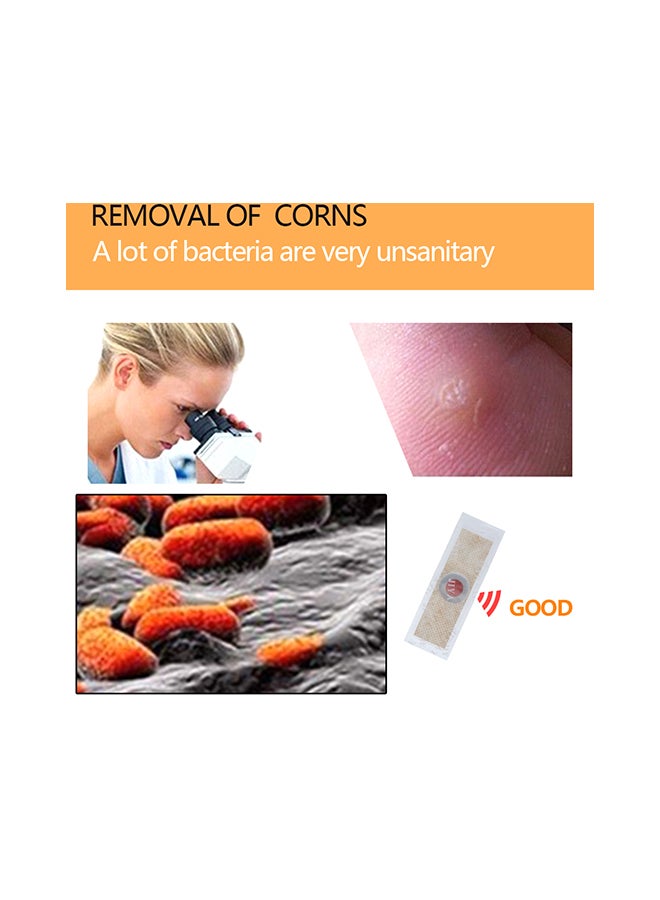 Sumifun 42-Piece Foot Corn Removal Plaster With Hole Warts Patch Set 14x10x12cm - Image 2