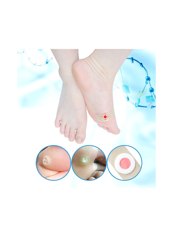 Sumifun 42-Piece Foot Corn Removal Plaster With Hole Warts Patch Set 14x10x12cm - Image 5