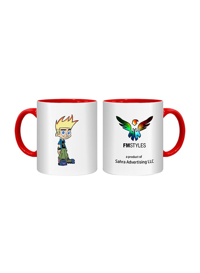 FMSTYLES Johnny Carton Printed Mug Multicolour  - Image 1