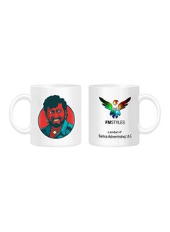 Gabbar Singh Printed Mug White