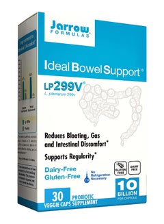 jarrow formulas Pack Of 3 Ideal Bowel Support Probiotic Supplement - 30 Capsules 