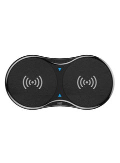 Xcell Two Phone Wireless Charger Black  - Image 2