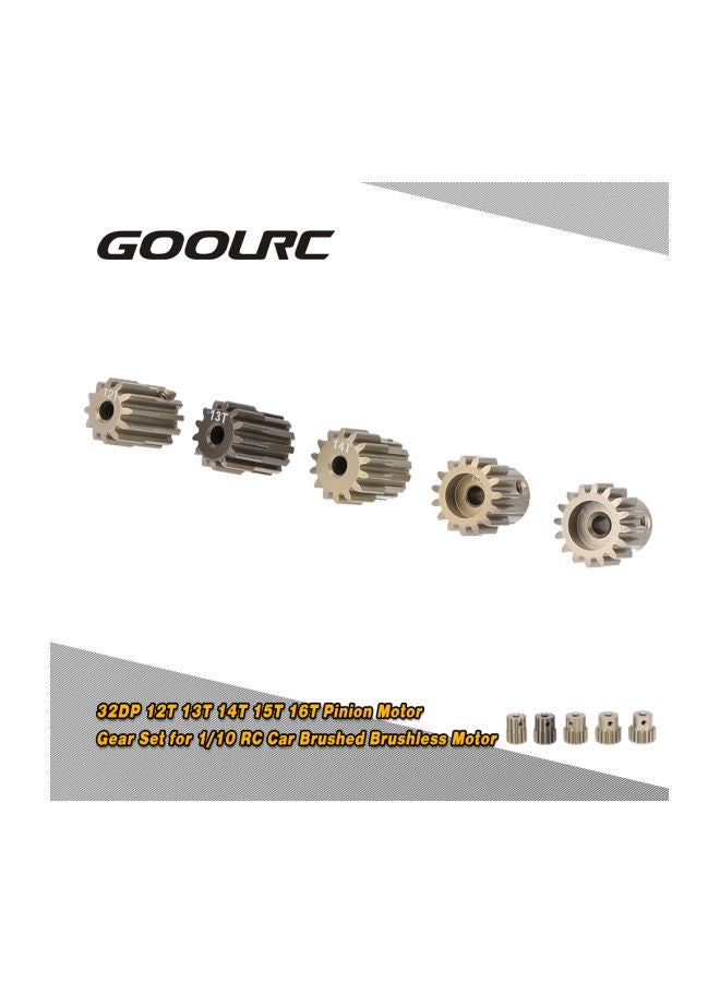 10-Piece Pinion Motor Gear With Cap Set RM4191-1  - Image 4