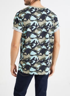 PRODUKT Allover Printed T-Shirt Multicolour  - Image 5