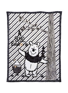 Disney Winnie The Poo  Design Blanket Polyester Multicolour 105x135cm  - Image 1