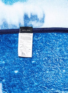 LUCAS Printed Blanket Polyester Blue 46x60inch  - Image 4
