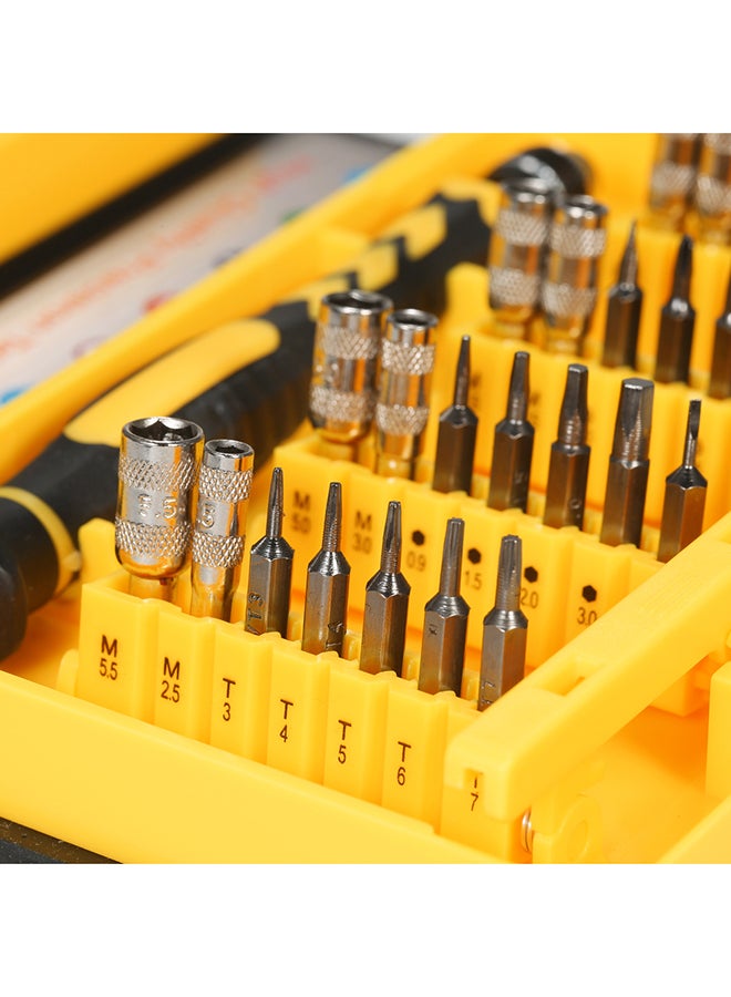 38-in-1 Multi-Functional Precision Telecommunication Repair Tool Kits For Cellphone Laptop Multicolour 0.418kg  - Image 3