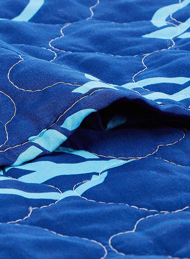 مارفل بطانية مطبوع عليها بوليستر أزرق 150x200سم  - Image 2