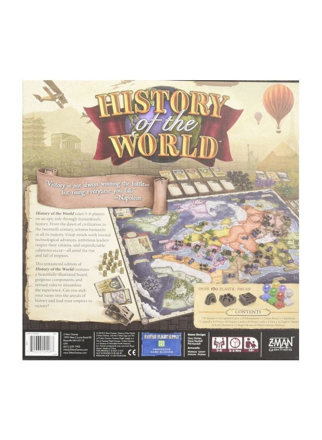 Z-Man Games - History Of The World Board Game ZMG005 - Image 1