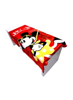 Disney Minne Mouse Design  Flannel Blanket Polyester Red 160x220cm  - Image 3