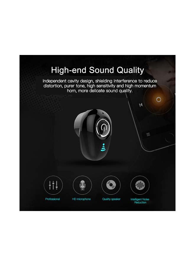 Beauenty Wireless In-Ear Earphones Black - Image 2