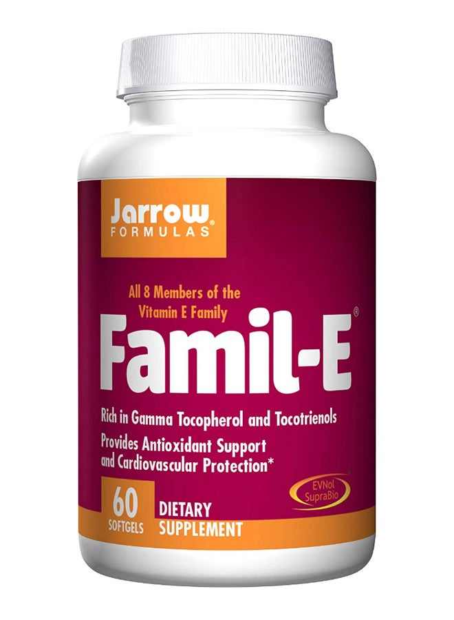 jarrow formulas Famil-E Dietary Supplement - 60 Softgels