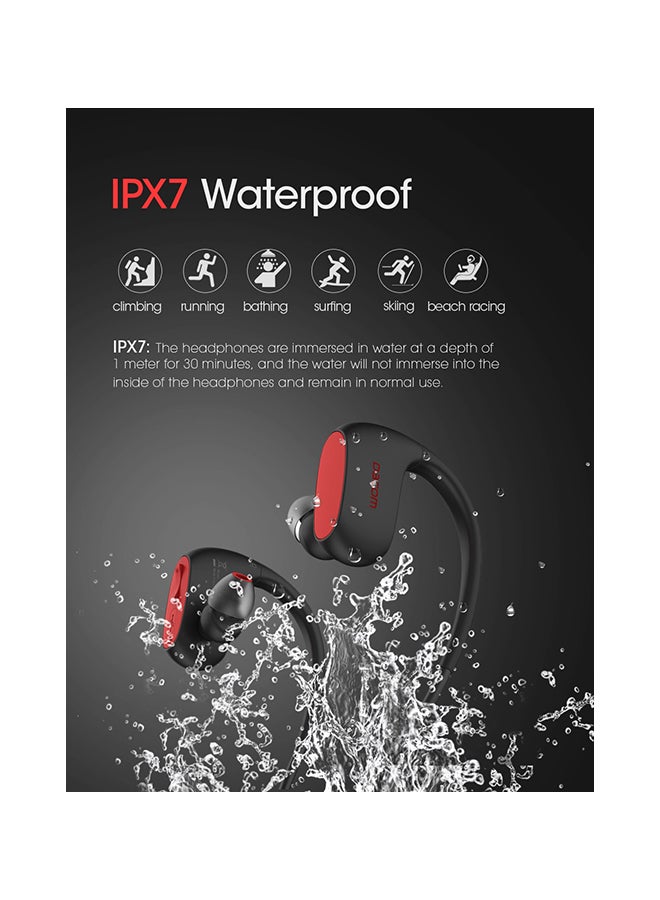 Beauenty Wireless In-Ear Earphones Black/Red  - Image 5