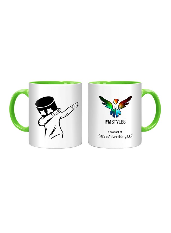 FMSTYLES Marshmello Action Carton Printed Mug Multicolour  - Image 1