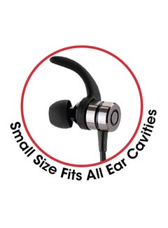 Xcell Stereo Bluetooth Wireless In-Ear Headphones Black/Silver  - Image 5