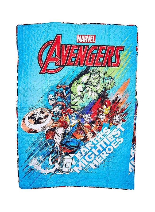 MARVEL Printed Blanket Polyester Multicolour 150x200cm - Image 1