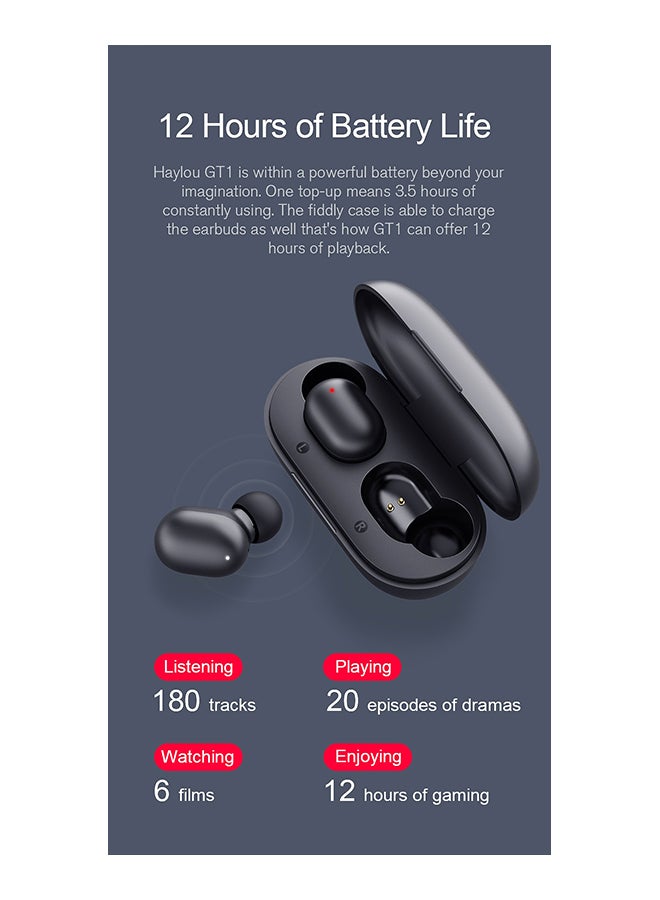 Beauenty Wireless In-Ear Earbuds Blue/Red - Image 3