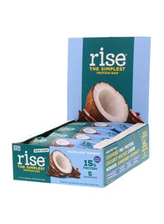 RISE 12-Piece The Simplest Protein Bars - Chocolatey Coconut 