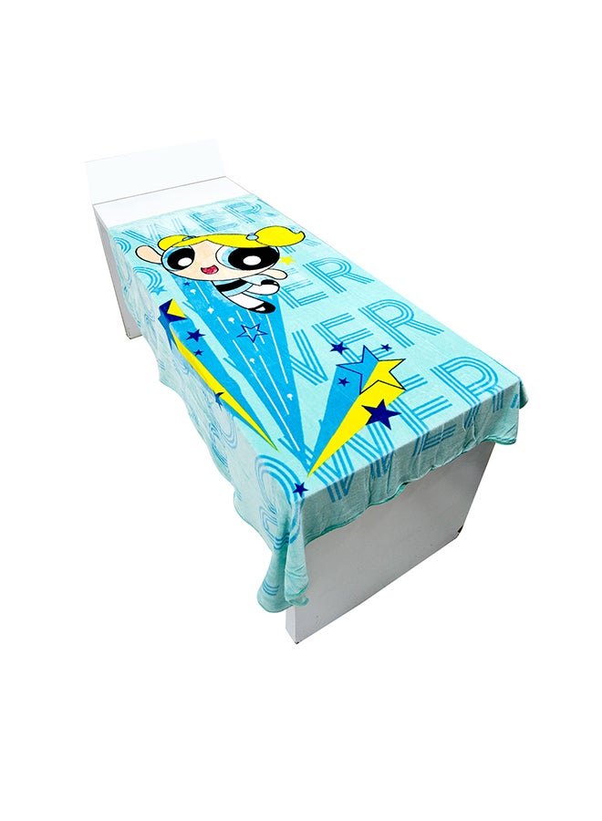 CN Powerpuff Girls Design  Flannel Blanket Polyester Multicolour 160x220centimeter - Image 3