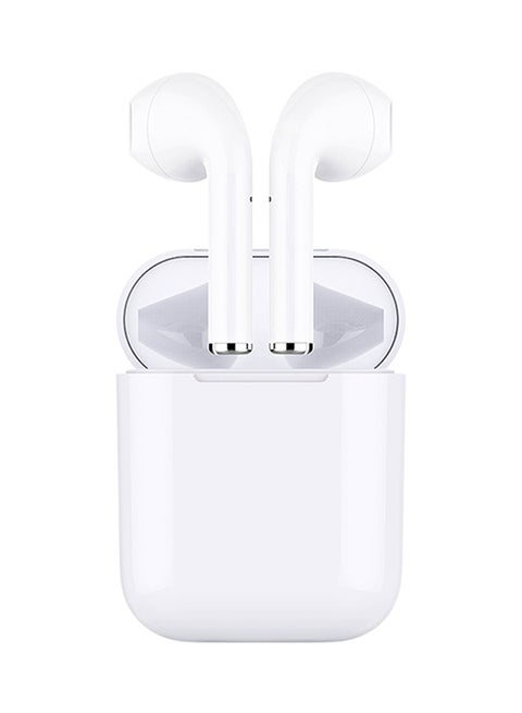 Mini TWS Bluetooth Stereo In-Ear Earbuds With Charging Case White