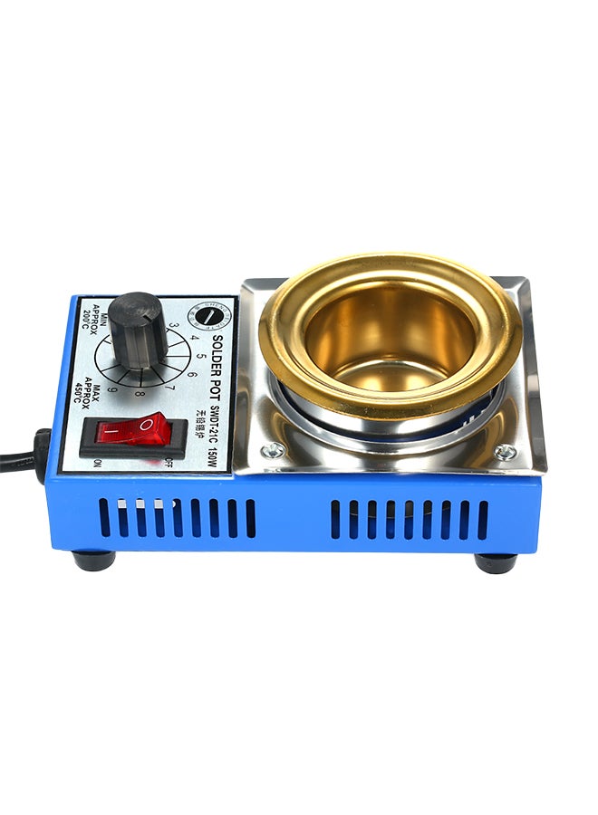 Compact Mini Stainless Steel Solder Pot Multicolour 50mm - Image 1