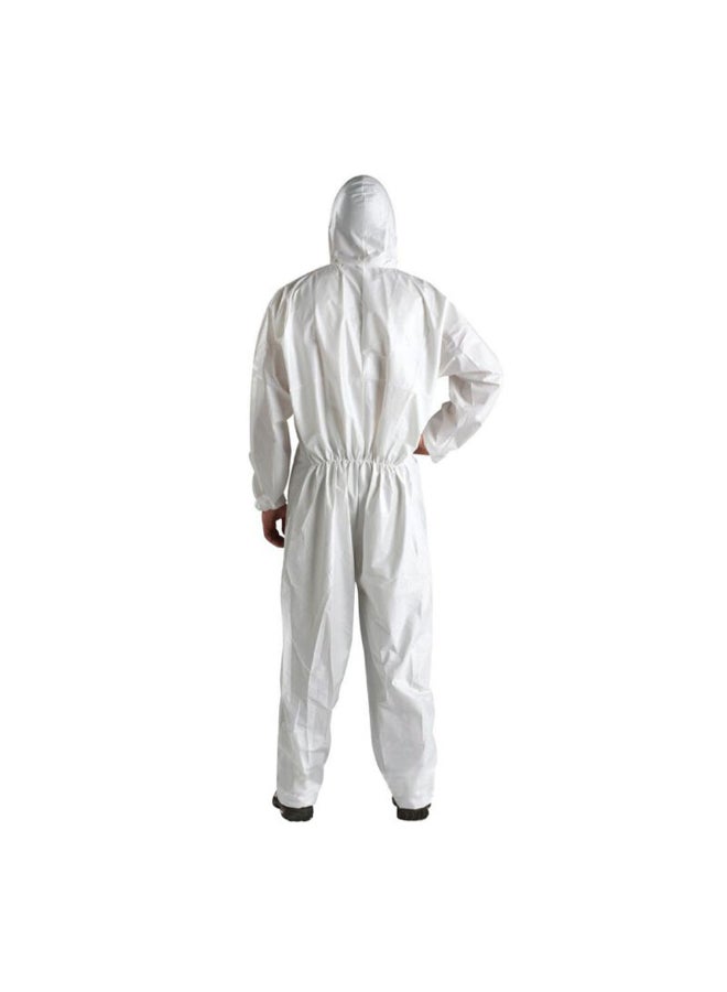 3M 4510 Hooded Protective Coverall White  - Image 3